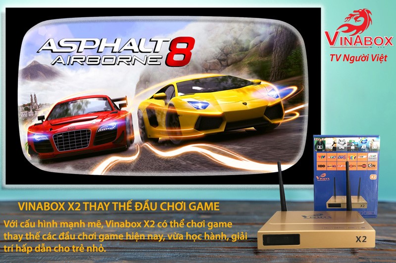chơi game trên android box